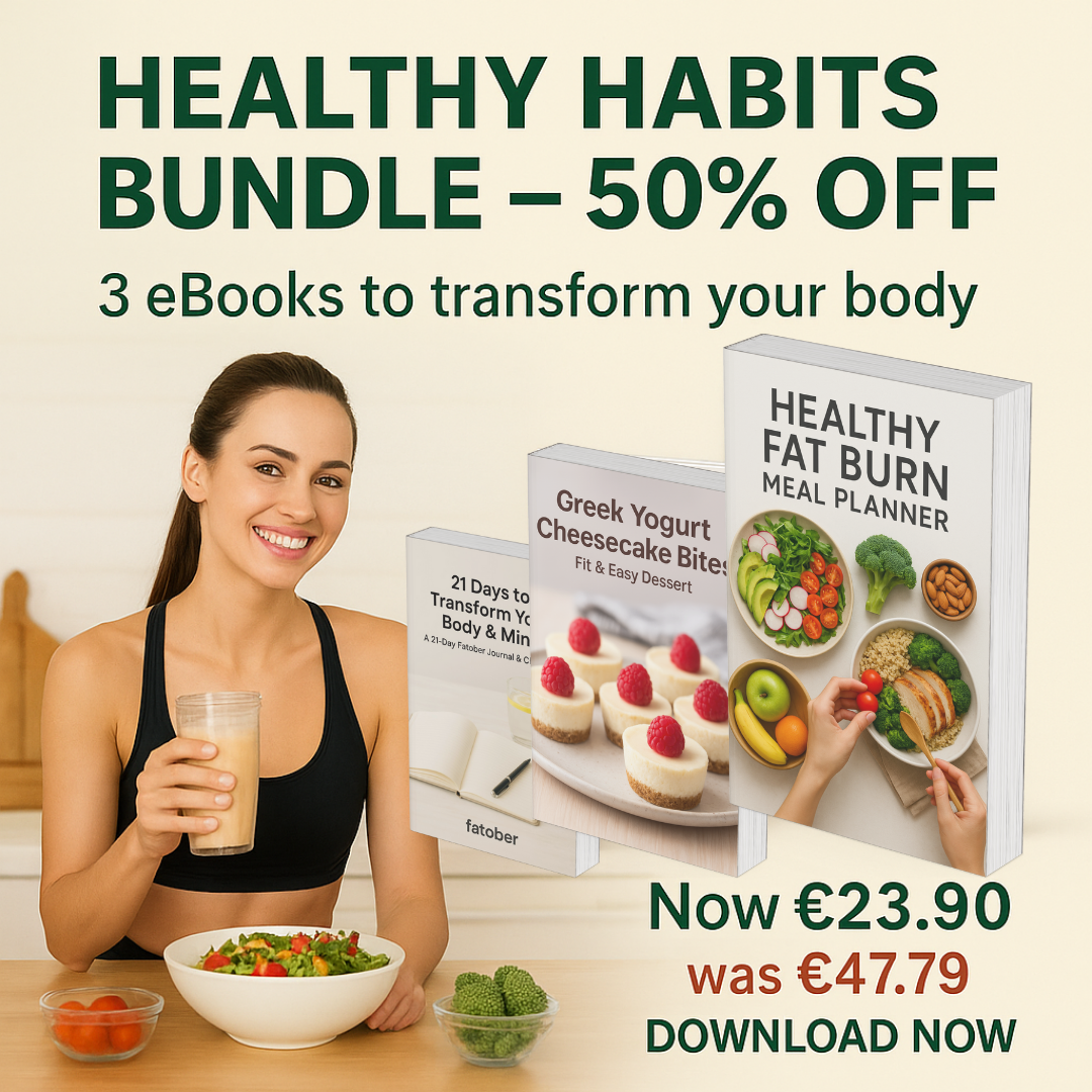 Healthy Habits Bundle β 3 eBooks to Transform Your Body & Mind (50% OFF)