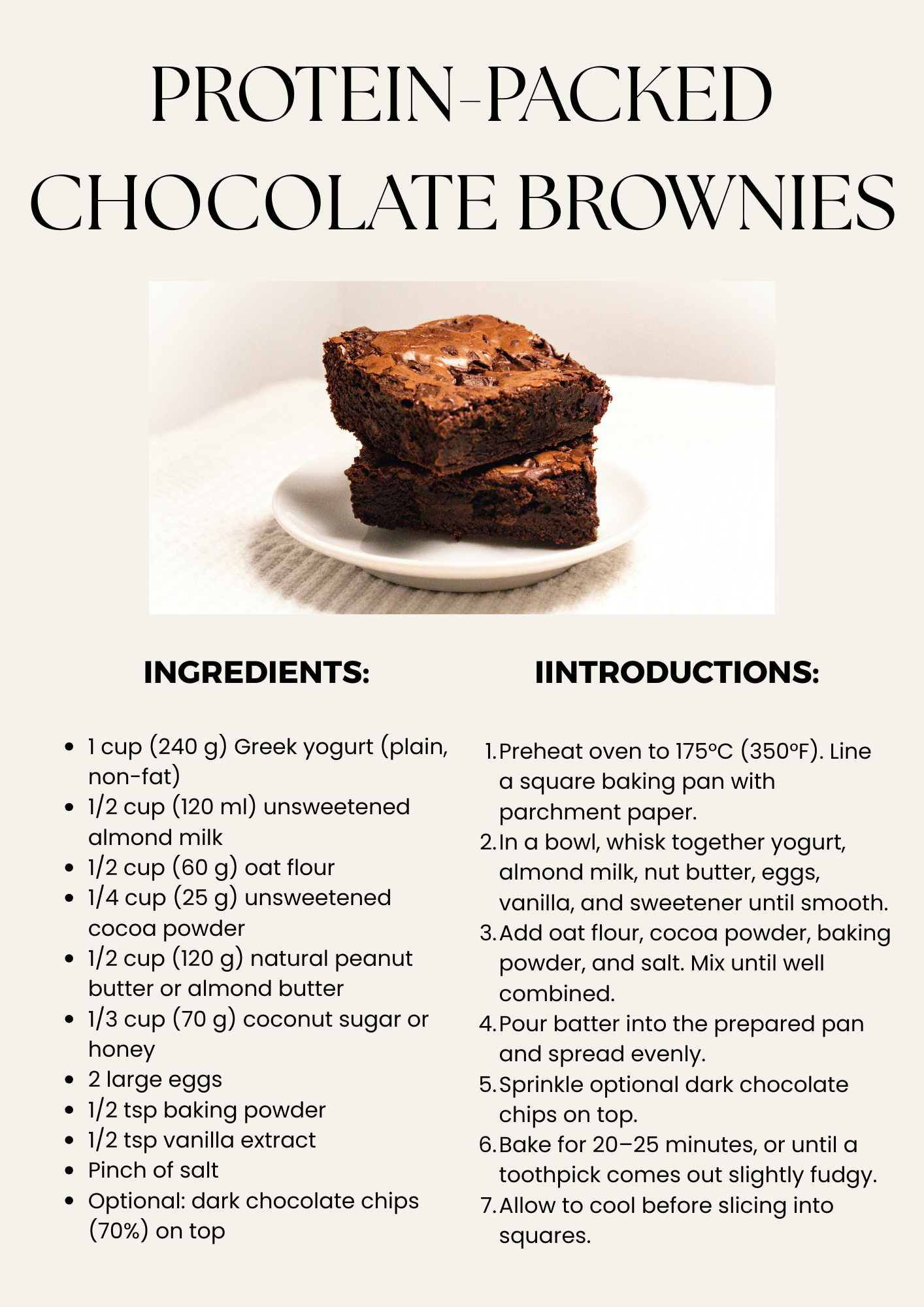 Healthy & Delicious Fit Desserts – Digital Recipe Book
