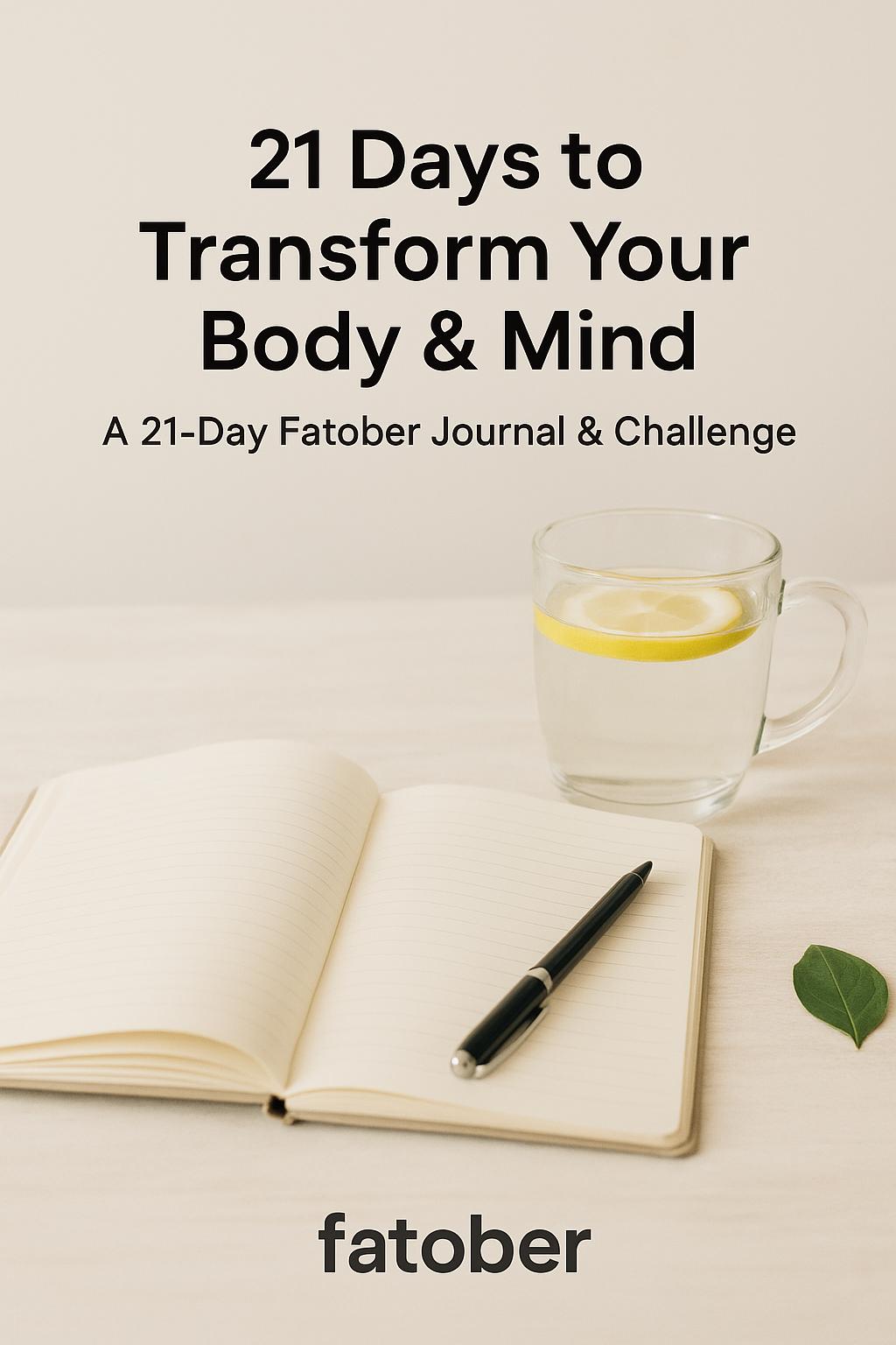 21-Day Wellness Journal — Build Habits, Focus & Balance