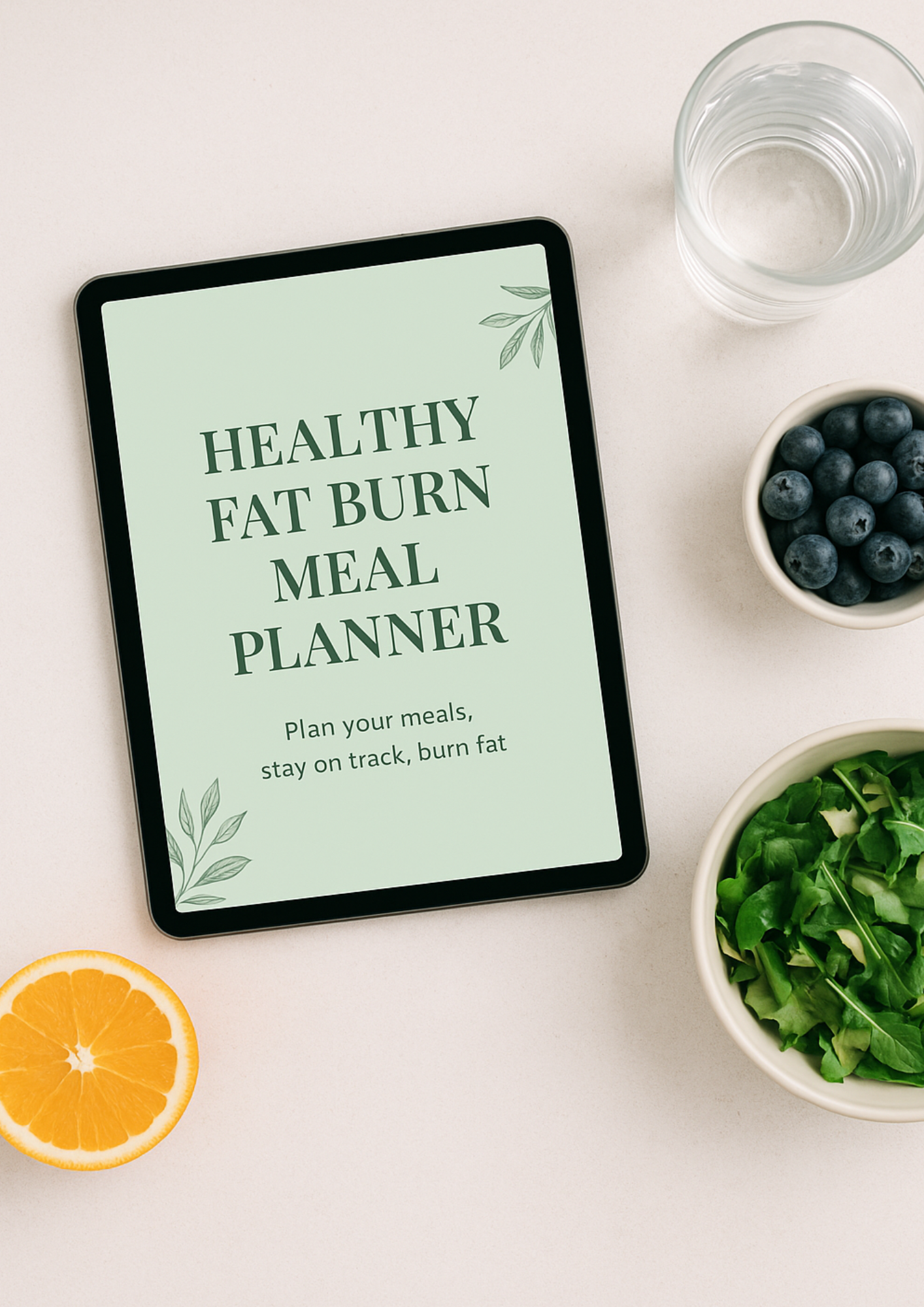 Healthy Fat Burn Meal Planner